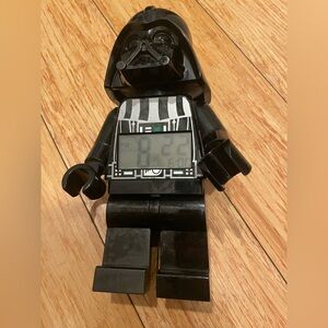 LEGO Darth Vader Digital Alarm Clock in Black